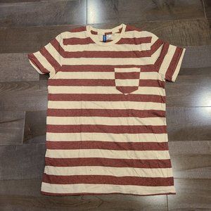 H&M Striped Shirt T Shirt